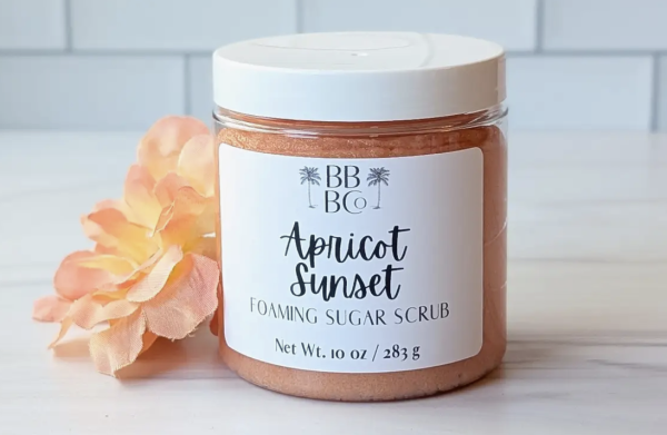 Apricot Sunset Foaming Sugar Scrub